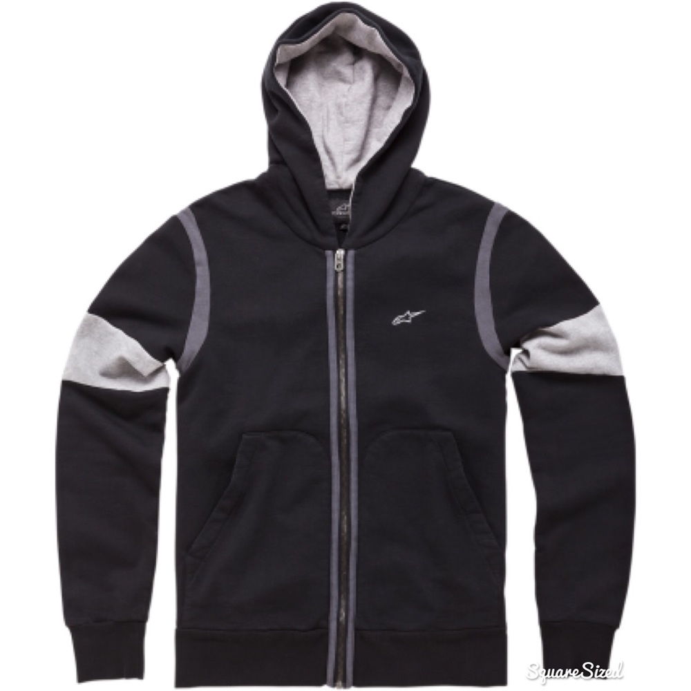 NWT Alpinestars Champ Fleece Zip Up Hoodie